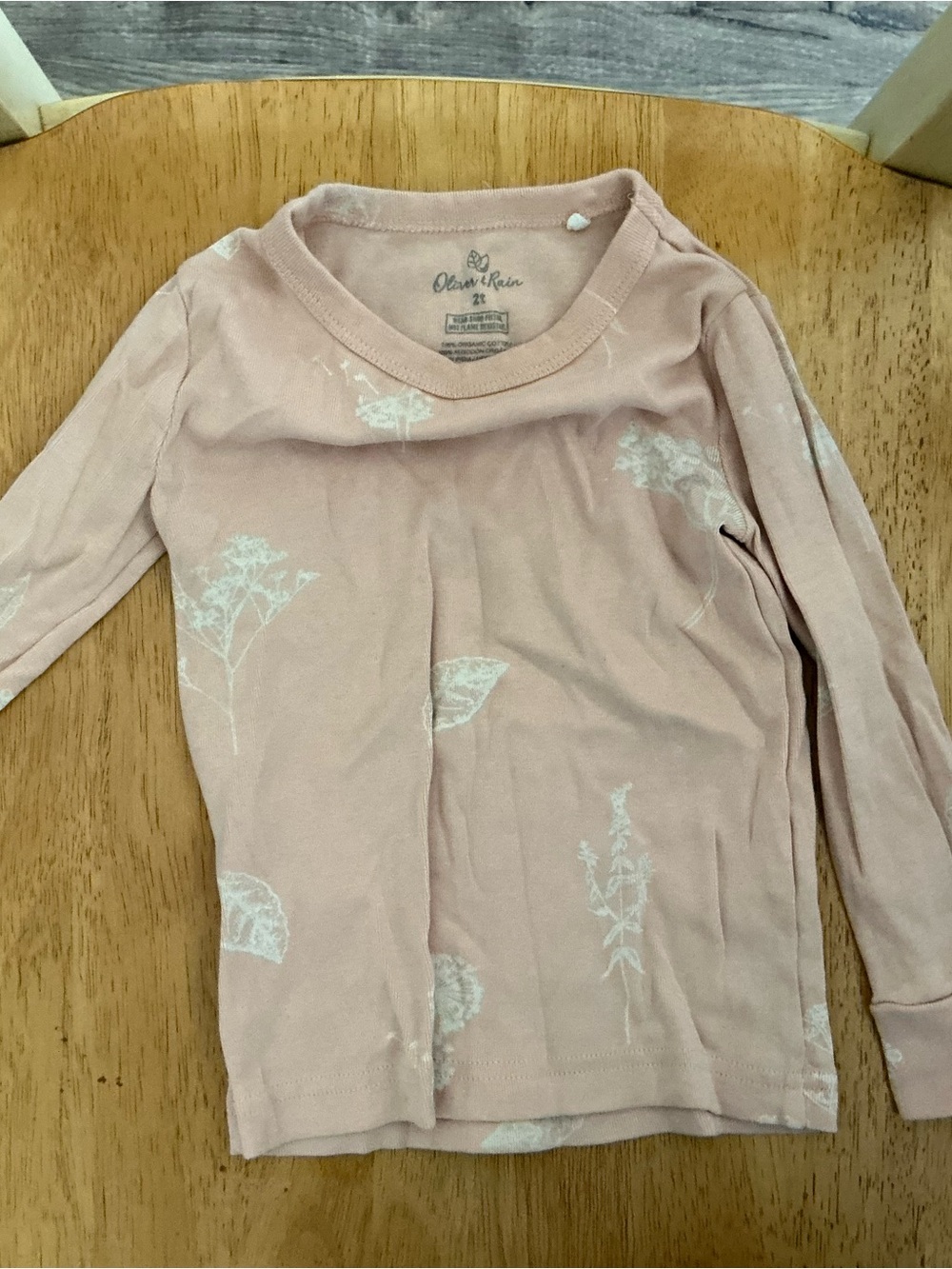 OshKosh B'gosh Pink Floral Long Sleeve Tee